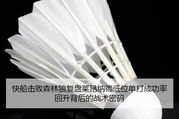 快船击败森林狼复盘莱昂纳德低位单打成功率回升背后的战术密码